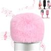 YOUSHARES Protezione anti-vento per microfono compatibile con Blue Yeti, Yeti Nano, AM8, HyperX SoloCast, Seiren Mini e altri microfono USB ASMR, filtro peloso micro pop, colore rosa