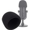YOUSHARES Seiren - Protezione pop per microfono - Schiuma compatibile con Razer Seiren V2 Pro/X, filtro antirumore pop