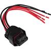 ECSiNG Connettore femmina 6925638 2302238-1 per fari auto, 6 pin, compatibile con BMW G20 G05 G06 G07