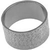 A ABSOPRO Guarnizione Silenziatore Marmitta Per Yamaha Rhino 660 04-07 1pc | Materiale Grafite, Colore Tono Argento, Dimensioni 2.5x4.6cm, Diametro Interno 4.2cm, OE GU4719MG142HF, Condizione Nuovo