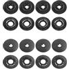 8pcs Auto Tappetino Clip T Forma Tappeto Gancio Loop Holder Pad di Montaggio Fissaggi il Fissaggio Pavimento Twist Lock OEM: 07149166609