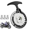 RowGlow Avviamento A Strappo 49cc 47cc Easy Start, Avviatore A Strappo In Alluminio Per Minimoto 40/44-6 2t Atv Quad Pocket Dirt Bike Easy Pull