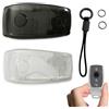 Kaiyzo 2 Portachiavi in TPU con Cordino Protettivo per Mercedes Benz, Copertura Chiavi All-inclusive, Compatibile con Mercedes-Benz E300L, Classe E, Classe C, C260L, C200L, GLC300L, GLA200, Trasparente