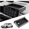 SKTU Organizzatore di Vassoio Dietro Lo Schermo Compatibile con VW Golf 8.5 2025+ | Scatola di stoccaggio della Console Centrale per Schermo Touchscreen di Navigazione 12.9 Accessori VW Golf 8.5