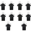 tinshow 10 Pezzi Lampadina Dashboard Sourcing Map Led Cruscotto Auto 12V 2W 30MA per Auto E Moto Interior Tachimetro Strumento Indicatore Cluster Indicatore Light Pane