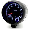 Shkalacar 3.75'' Auto Universale Nero Contagiri, Gauge Blu Inter Light 0-8000 RPM