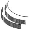 JOJOCY F016800431 Linea di ricambio per decespugliatore Bosch AFS da 23 a 37, con copertura bobina F016F04841 e testa di taglio F016F04839, 37 cm × 3,5 mm (20 linee)