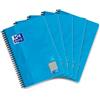 Oxford 400086488 - Quaderno Touch B5 A quadretti, B5, Blu Mare