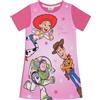 Disney Toy Story - Camicia da Notte Jessie, Buzz & Woody da Bambina, Rosa, 4-5 Years
