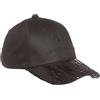 Armani Exchange Berretto da baseball con visiera in paillettes, nero, Nero , Taglia unica