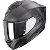 SCORPION Casco EXO-1500 AIR DUAL Argento Opaco Nero Rosso SCORPION