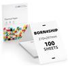 BORN4SHIP Carta termica A4 compatibile con Born4SHIP P83 vretti Phomemo
