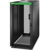 APC EASY RACK 600MM/24U/1000MM WITH SIDE PANEL,BLACK ER6402