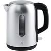 WOOX Bollitore elettrico in acciaio inox, 1,7 l, grande capacità, con spegnimento automatico e protezione contro la bollitura a secco, 1700 W, bollitore rapido, senza BPA