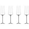 Alessi - Flûte da champagne Eugenia - Trasparente - Vetro cristallino - Designer Naoto Fukasawa