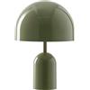 Tom Dixon - Lampada senza fili ricaricabile Bell - Verde - ABS - Designer Tom Dixon
