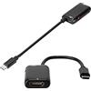 KIMISS Micro Hdmi Adattatore Mhl Usbc Tipo C A Hdmi Adattatore USB 3.1 Cavo per Mhl Android Phone Tablet