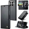 Rerzoiro Cover per Xiaomi 15T Pro Custodia Portafoglio [Blocco RFID] Premium Pelle PU Wallet Case Flip Libro con Porta Carte Slot Supporto Flip Case per Xiaomi 15T Pro 5G, Nero