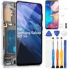 ARSSLY per Samsung Galaxy S21 5G LCD Display, per Galaxy S21 SM-G990 SM-G991 SM-G991B SM-G991U LCD Schermo Touchscreen Digitazer Assembly Sostituzione con Riparazione Kit(6,2, Nero con Cornice)