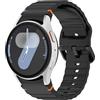 TiMOVO Sport Band Compatibile con Samsung Galaxy Watch 7/6/5/4 Band 40/44mm, Bands No Gap per Galaxy Watch FE 40mm, 5 pro 45mm, 6 Classic 43/47mm, 4 Classic 42/46mm, Nero