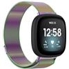 Koelaa Metallo Cinturino Compatibile con Fitbit Versa 4/Sense 2/Versa 3/Sense, Cinturino Sportivo, Maglia Cinturini di Ricambio Regolabili-Colorato