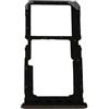 Generico Ricambio compatibile con OPPO A80 5G CPH2639 (NON con 4G) Try tray Vassoio alloggio porta scheda Card Sim 1 + SLOT SIM 2 o slitta per lettore Memoria Micro Sd (Nero)