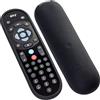 Inbrackets Custodia protettiva per telecomando Sky Q di Inbrackets - Custodia antiurto per telecomando Sky Q Blue Button Voice Control EC202 - Premium Honeycomb Texture (nero)