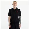 Comme des Garçons PLAY Maglietta Comme des Garçons PLAY Red Emblem Sweater UNISEX Black