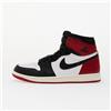 Jordan Sneakers Air Jordan 1 Retro High OG Black Toe White/ Black-Varsity Red-Sail
