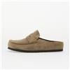 Birkenstock Scarpe Birkenstock Naples Wrapped Suede Leather Taupe