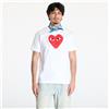 Comme des Garçons PLAY Magietta Comme des Garçons PAY Print Red x Back x Studc T-Shirt UNISEX White