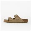 Birkenstock Scarpe Birkenstock Arizona Suede Leather Unisex Faded Khaki
