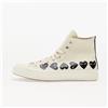 Comme des Garçons PLAY Sneakers Converse x Comme des Garcons PLAY Chuck 70 Hi Multi Heart Milk/ Black/ Egret