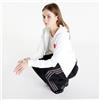 Comme des Garçons PLAY Felpa Coe des Garçons PLAY Double Heart Zip Hoodie White