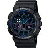 Casio Orologi Casio G-Shock GA 100-1A2ER Black/ Blue