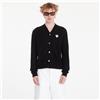 Comme des Garçons PLAY Maglione Comme des Garçons PLAY V-Neck Emblem Knit Cardigan UNISEX Black