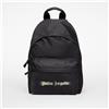 Palm Angels Kids Zaino Palm Angels Kids Blurred Logo Big Backpack Black/ Ocher Yellow