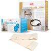 Sissel Kit Pilates n.2 Sissel - Toning Ball 450, Banda Elastica Bianca e Circle, Nero Classic, Kit Pilates