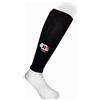 R-evenge REVENGE Calf Tubular Tape a compressione , Nero/Rosso, R-evenge Calf Tubular Tape