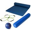 Sissel KIT HOME "FITNESSBRIANZA" 1: Pilates Core Trainer, MatGym Large, Pilates Roller 100 cm, Soft Ball 22 cm, , KIT FITNESS BRIANZA 1