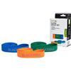 Blackroll Super Band Set da 3 fascie elastiche per esercizi gambe, glutei, braccia, , Set 3 Super Band Blackroll