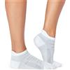 TAVI Calzini Sport Taylor Bassi per Corsa, Ciclismo, Spin, Bianco Cloud, Sport Taylor