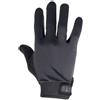 BASE 33 Guanti Antiscivolo Unisex per allenamenti, training, Pilates, barrette, yoga e altre attività di fitness, Nero, Guanti