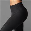 TAVI Leggings 7/8 a vita alta TAVI, Nero Ebony Python, Leggings Caviglia 7/8