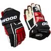 SHER-WOOD Guanti da hockey SHER-WOOD Code Encrypt 2 Black/Red/White Junior 11 pollici