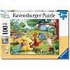 Ravensburger - Regalo Bambino 6 Anni | Winnie The Pooh | Puzzle 100 Pezzi Bambini 49x36cm | Giochi Bambino 6 Anni | Regalo Bambina 6 Anni E Bambino | Winnie The Pooh Giochi