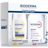 Bioderma Set: fluido protettivo Photoderm XDefense SPF 50+ + acqua micellare Sensibio H2O