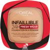 L'oréal paris Infaillible 24h Fresh Wear - Fondotinta In Polvere - Infallible compat.180 rose sand