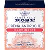 Acqua alle rose Crema Viso Anti-rughe Illuminante Con Vitamina C - 50 ml