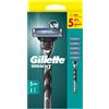 Gillette Mach3 Rasoio 3 Lame Manico E 5 Ricariche